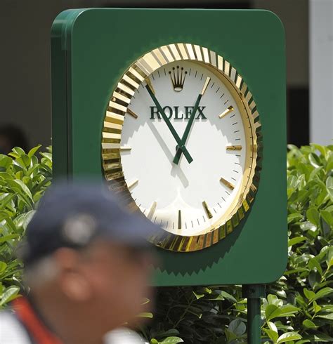 Rolex golf course clock cost